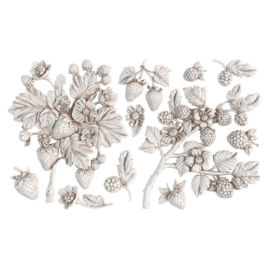 Iron Orchid Designs - Wild Berries Decor Mould
