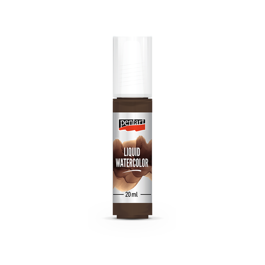 Pentart - Liquid Watercolour - 20ml - Brown