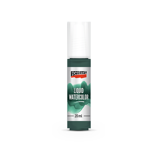 Pentart - Liquid Watercolour - 20ml - Emerald