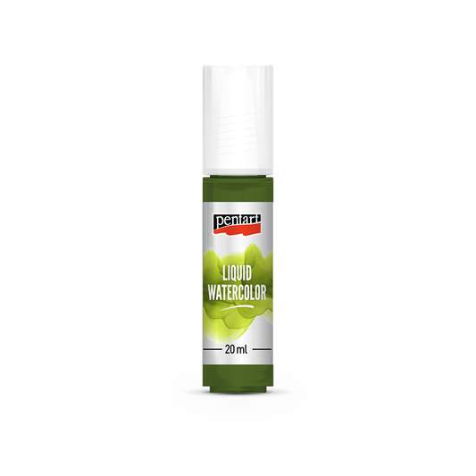 Pentart - Liquid Watercolour - 20ml - Apple Green