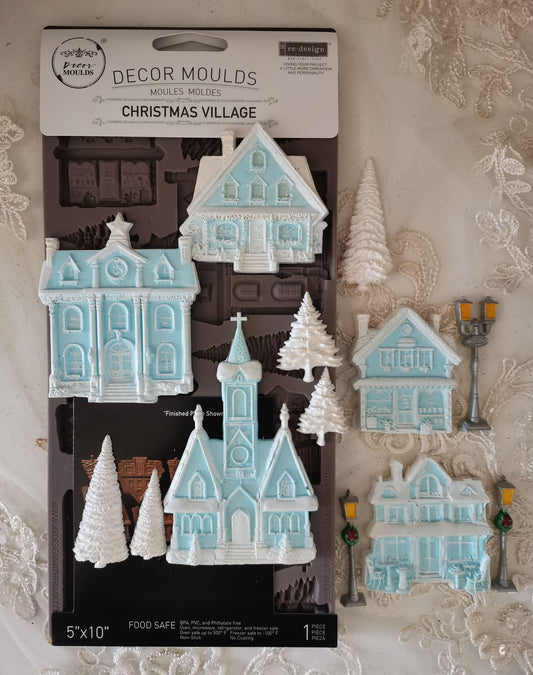 Redesign with Prima - Decor Mould - Christmas Village