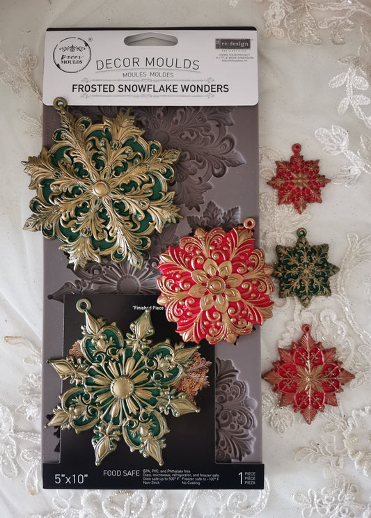 Redesign with Prima - Decor Mould - Frosted Snowflake Wonders