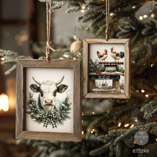 Redesign Decor Transfer - Middy - Rustic Noel