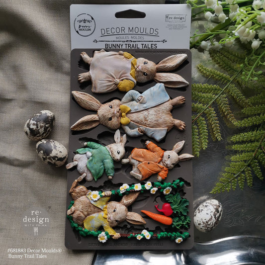 Redesign with Prima - Decor Mould - Bunny Trail Tales