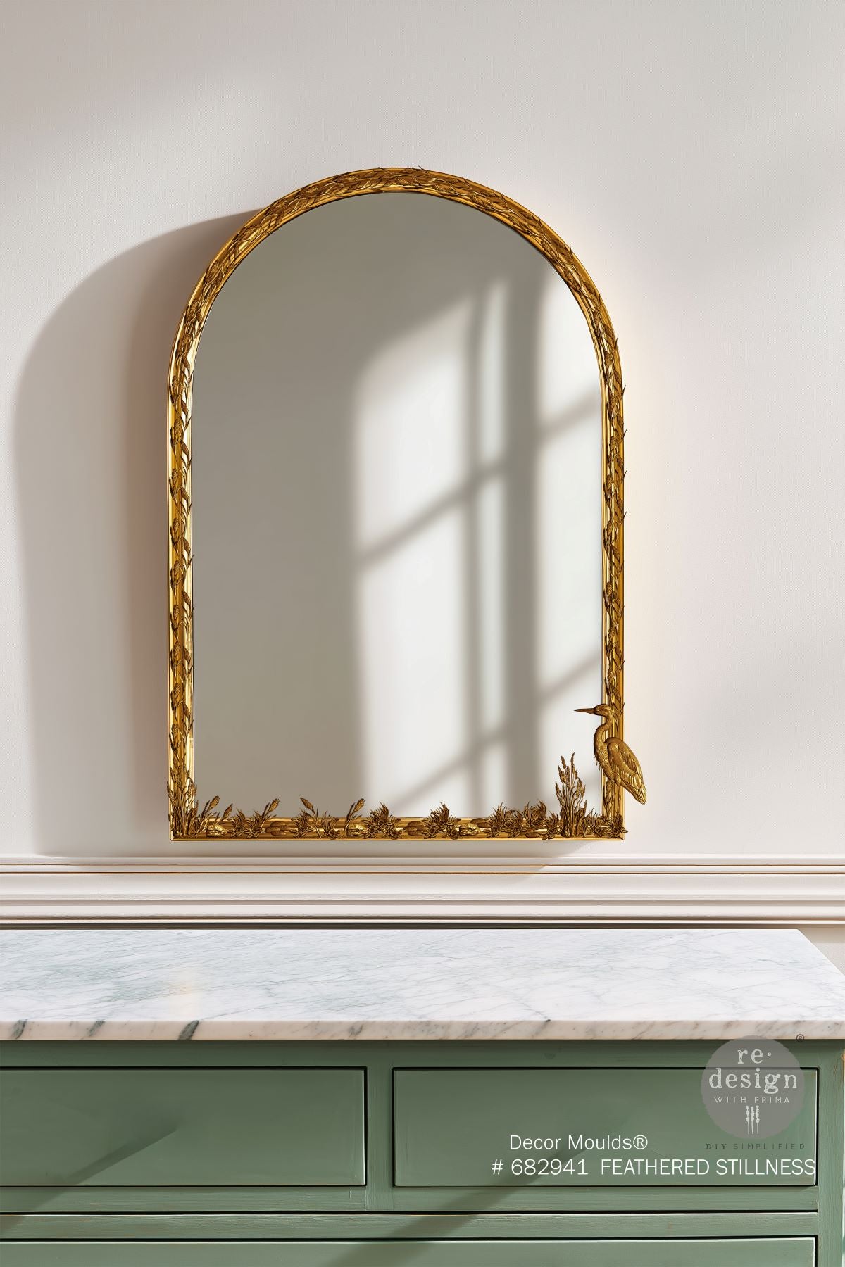 Redesign with Prima - Decor Mould - Feathered Stillness