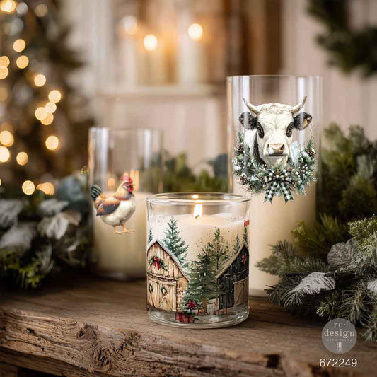 Redesign Decor Transfer - Luxe - Christmas On The Farm