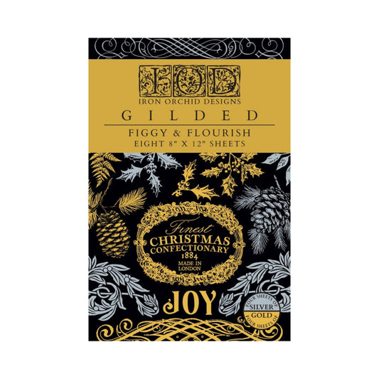 Iron Orchid Designs -  Figgy & Flourish Decor Transfer Pad