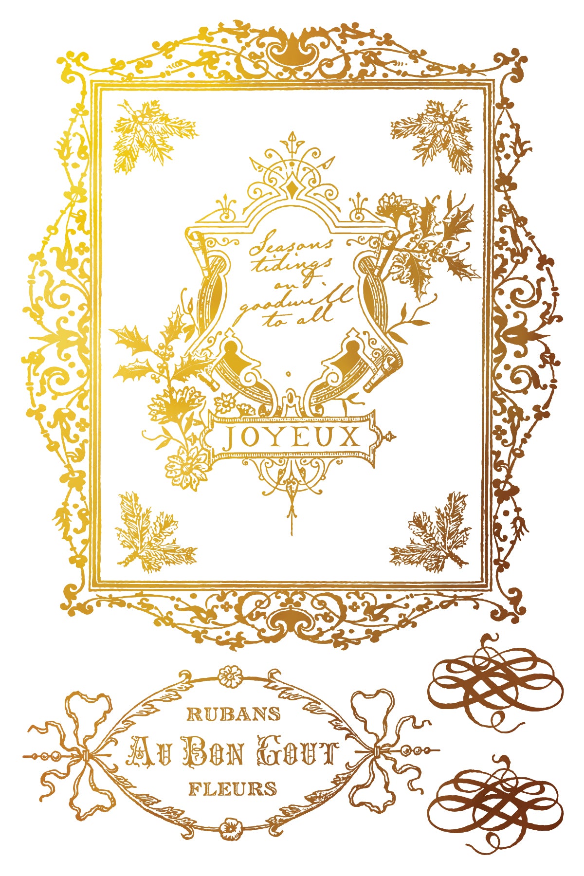 Iron Orchid Designs - Figgy & Flourish Decor Transfer Pad