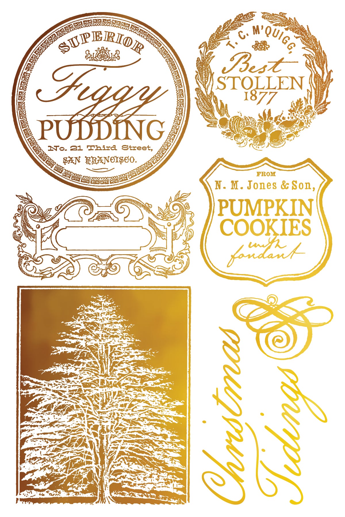 Iron Orchid Designs - Figgy & Flourish Decor Transfer Pad