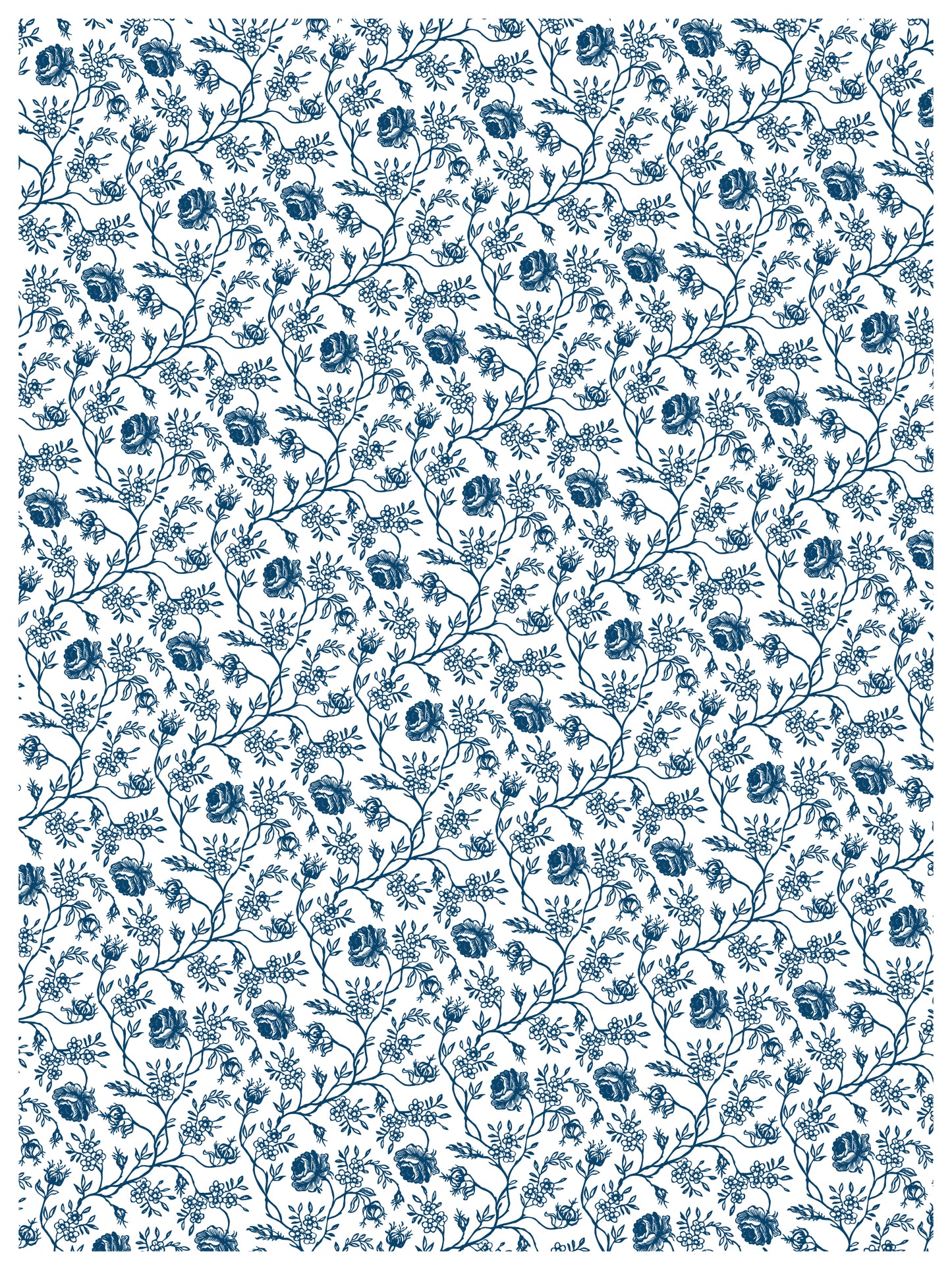 Iron Orchid Designs - Delft Traditions Azure Paint Inlay