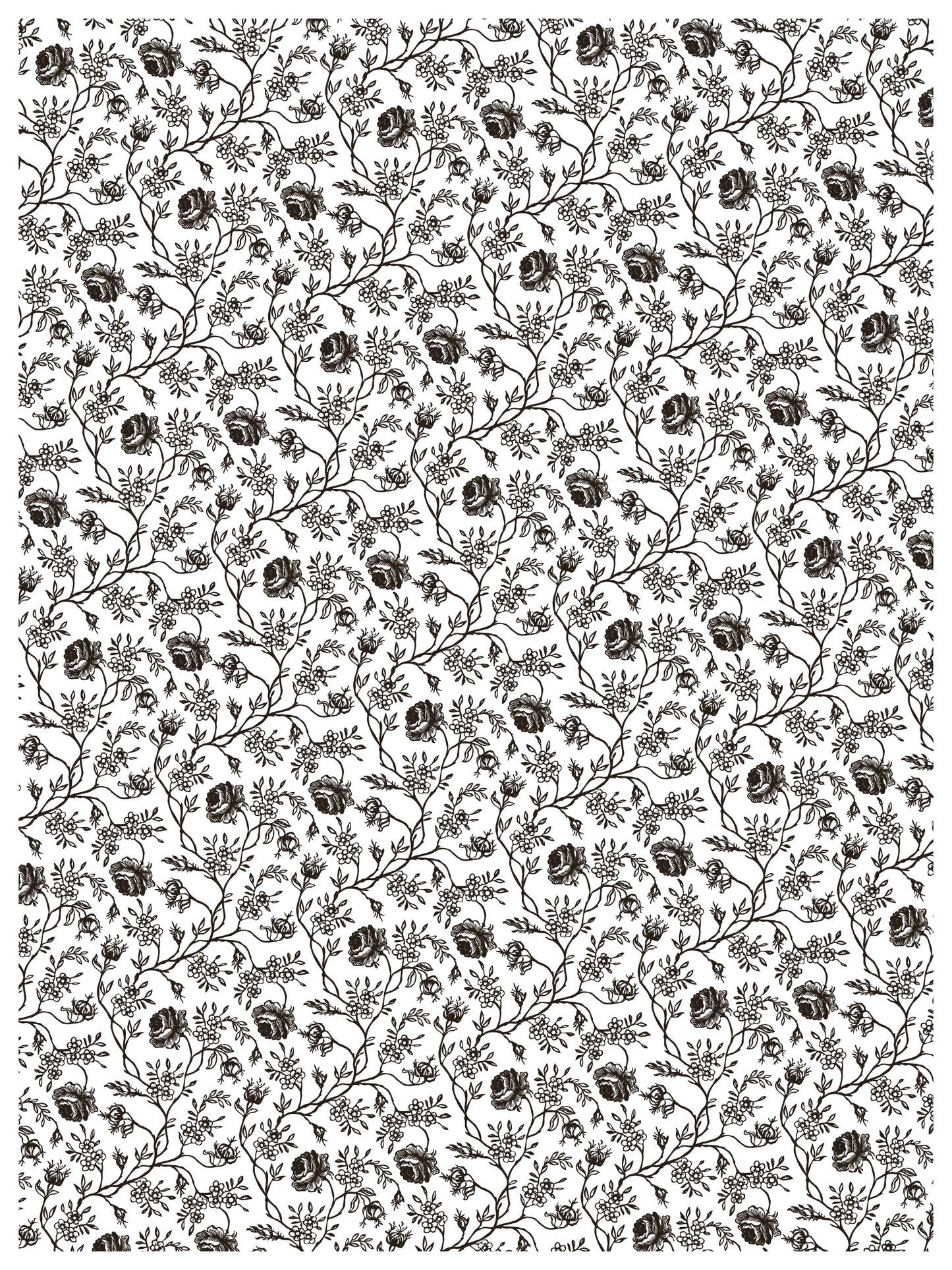 Iron Orchid Designs - Delft Traditions Noir Paint Inlay