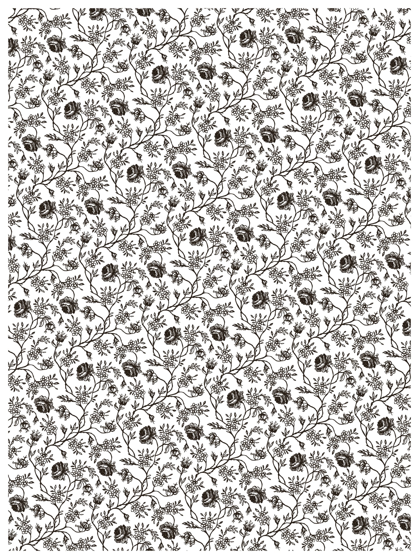 Iron Orchid Designs - Delft Traditions Noir Paint Inlay