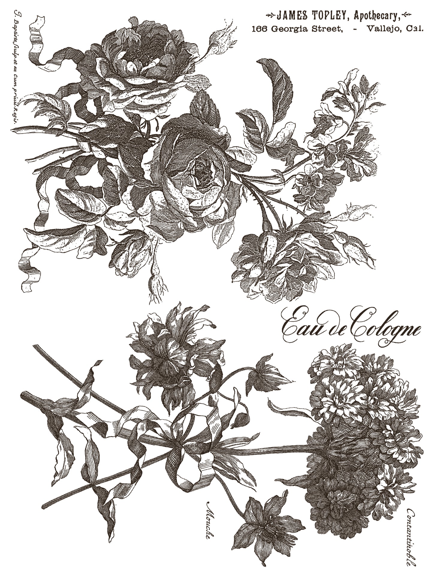 Iron Orchid Designs - Floriography Paint Inlay