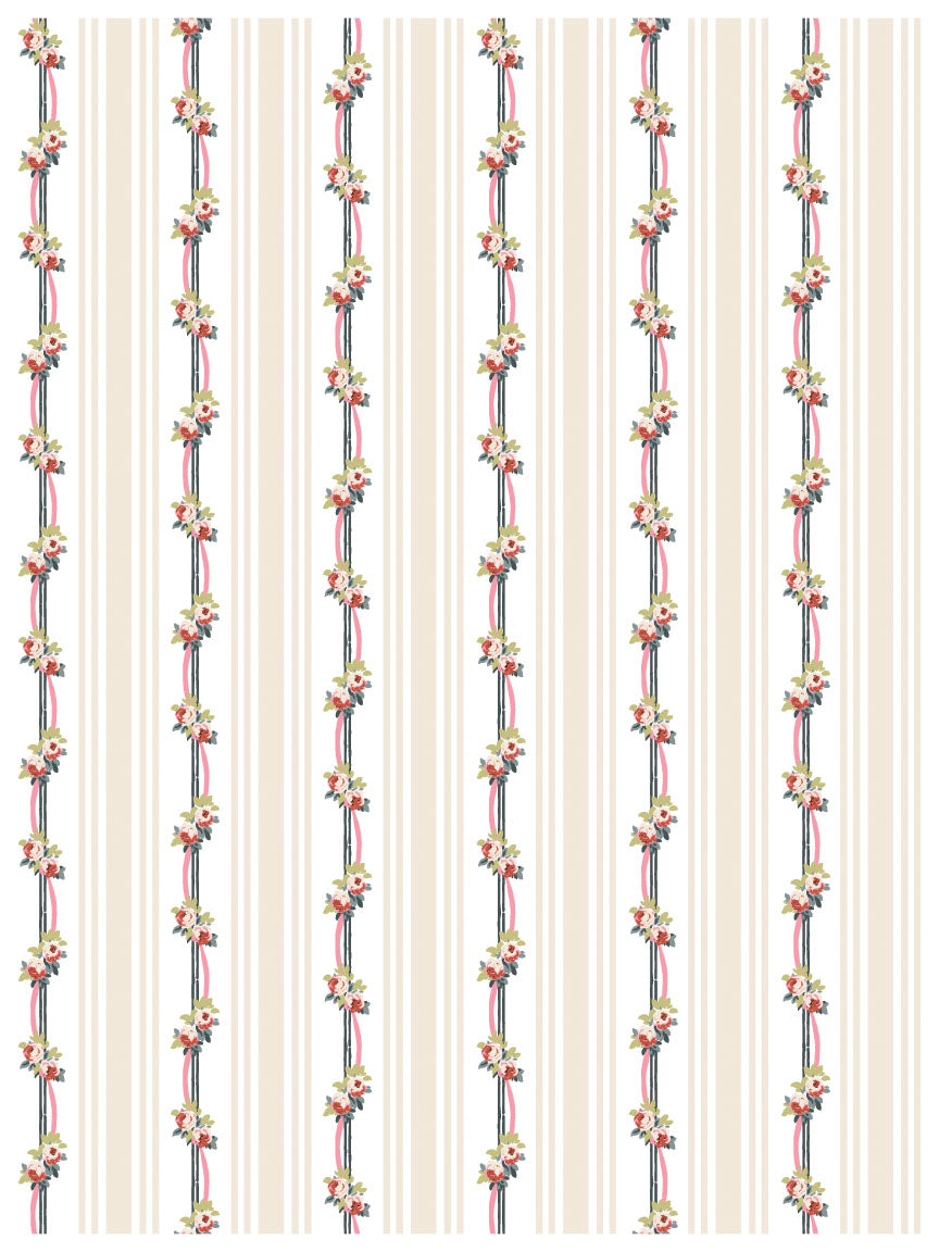 Iron Orchid Designs - Lattice Rose Paint Inlay