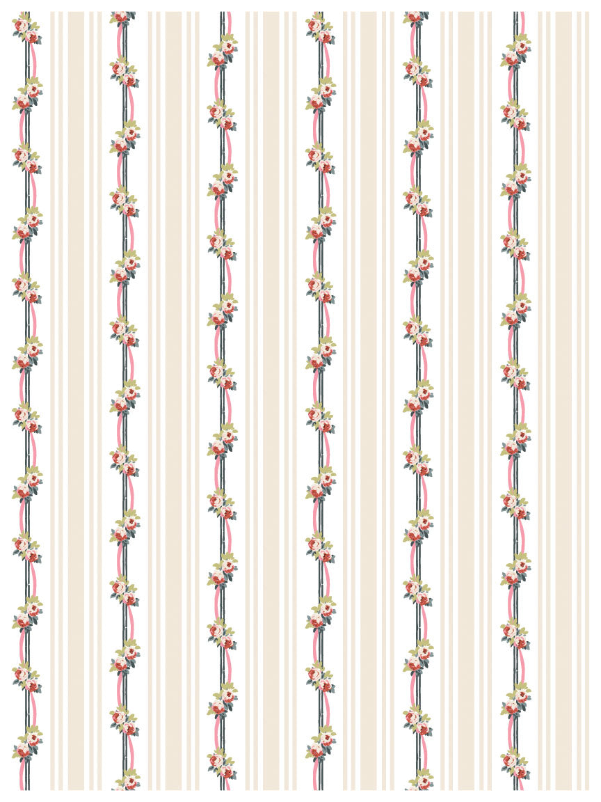 Iron Orchid Designs - Lattice Rose Paint Inlay