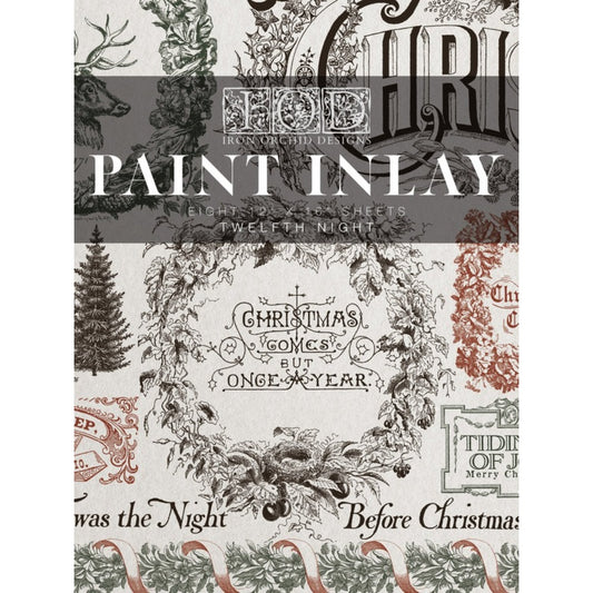 Iron Orchid Designs - Twelfth Night Paint Inlay