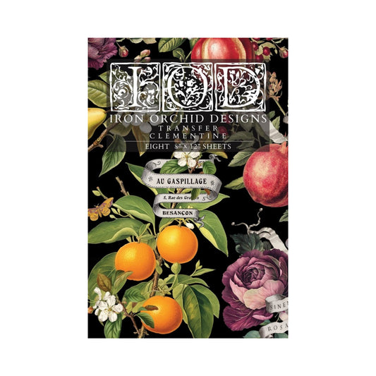 Iron Orchid Designs -  Clementine Decor Transfer Pad