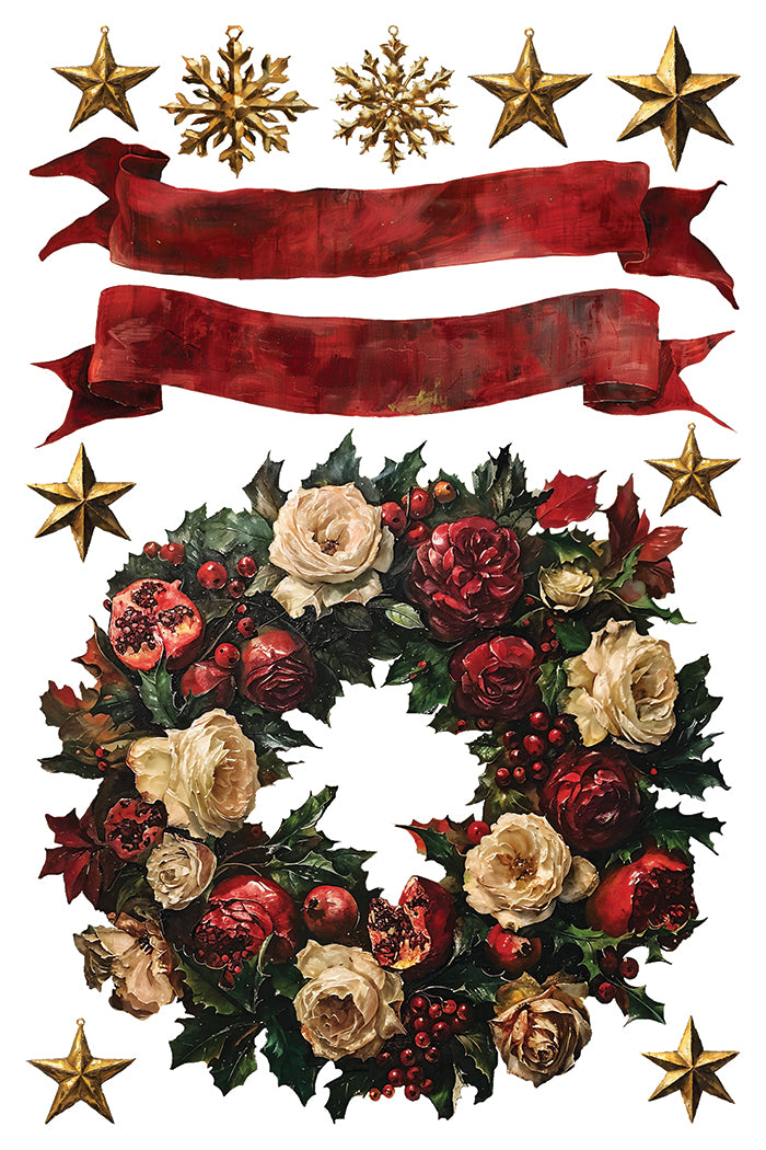 Iron Orchid Designs - Crimson Velvet Decor Transfer Pad