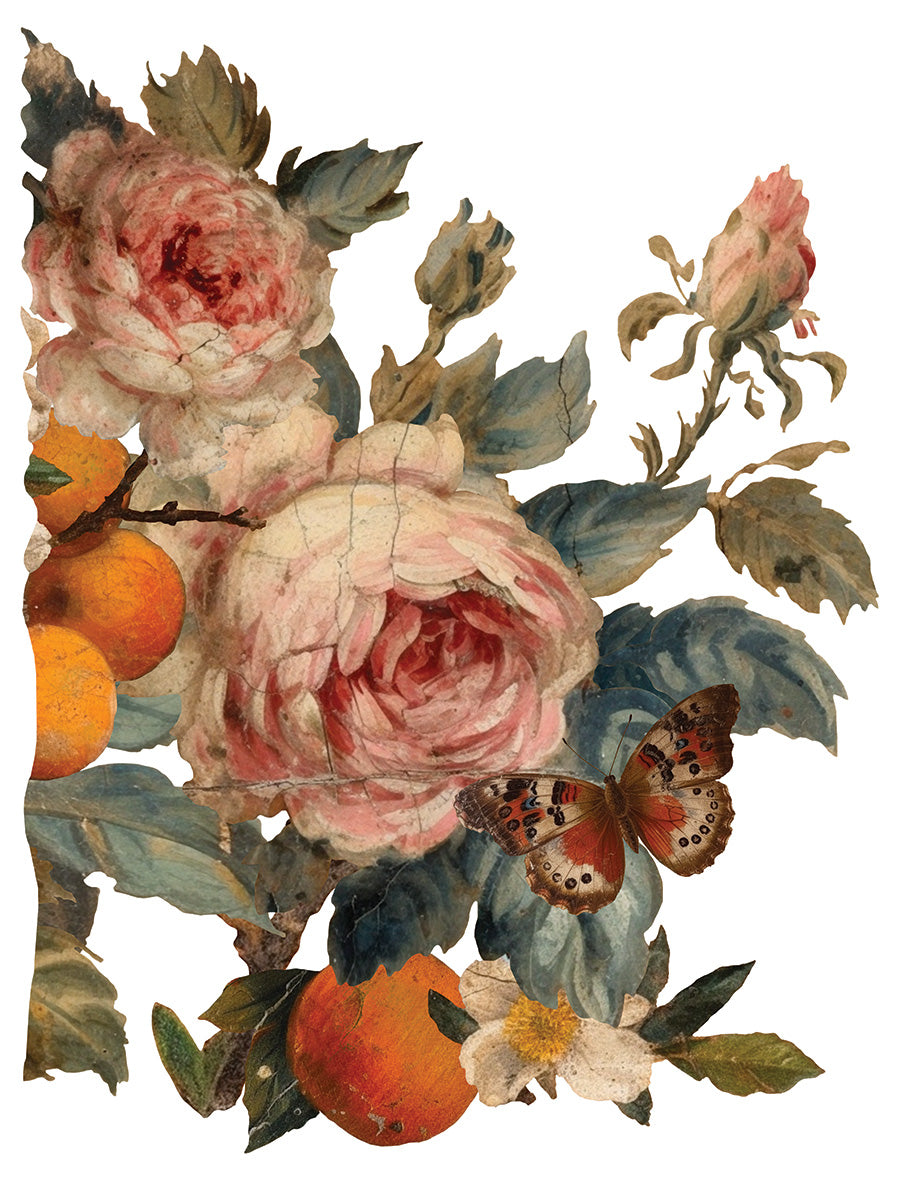 Iron Orchid Designs - Joie Des Roses Decor Transfer Pad