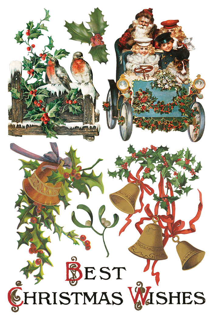 Iron Orchid Designs - Christmas Joy Decor Transfer Pad