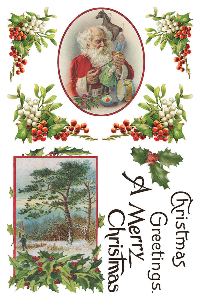 Iron Orchid Designs - Christmas Joy Decor Transfer Pad