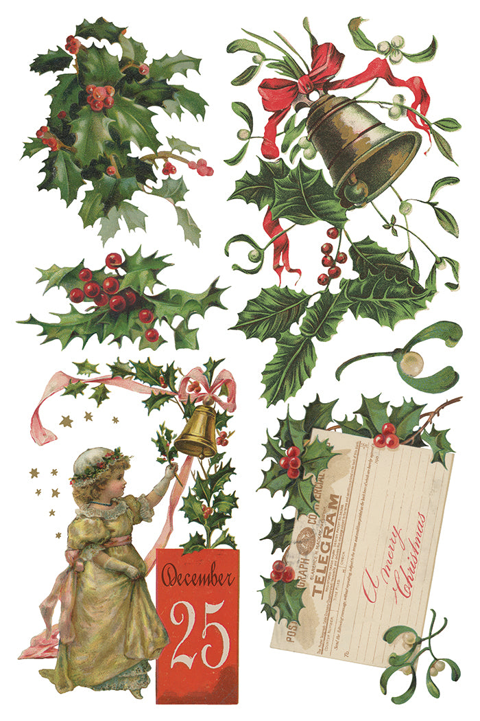 Iron Orchid Designs - Christmas Joy Decor Transfer Pad