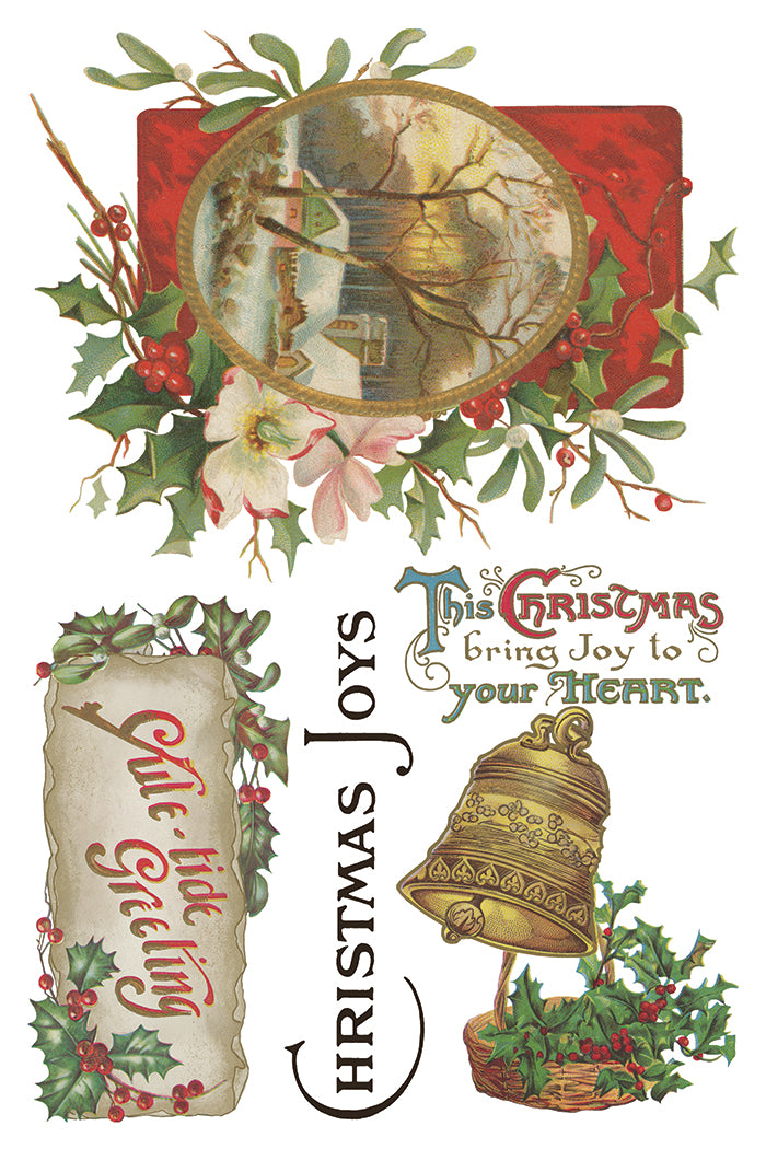 Iron Orchid Designs - Christmas Joy Decor Transfer Pad