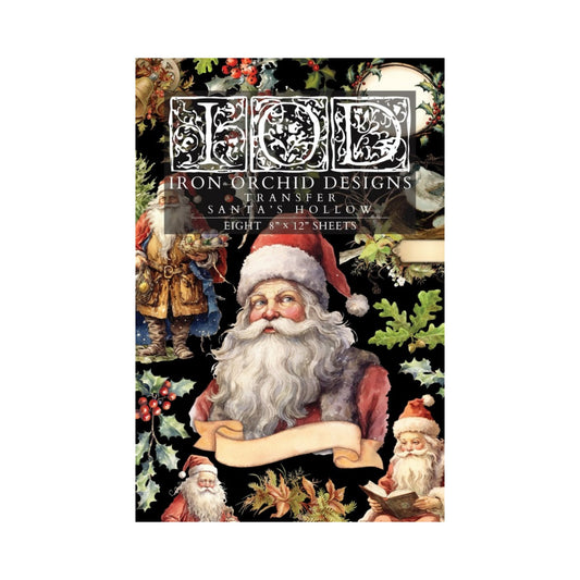 Iron Orchid Designs - Santas Hollow Decor Transfer Pad