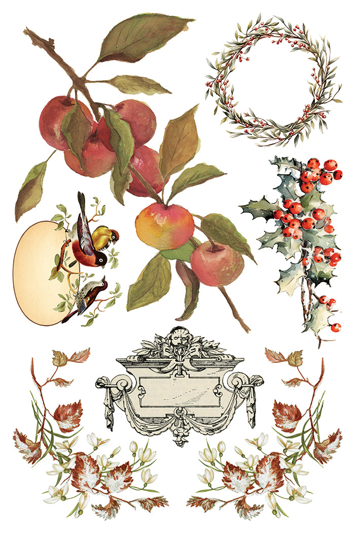 Iron Orchid Designs - Santas Hollow Decor Transfer Pad