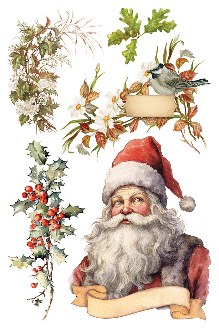 Iron Orchid Designs - Santas Hollow Decor Transfer Pad