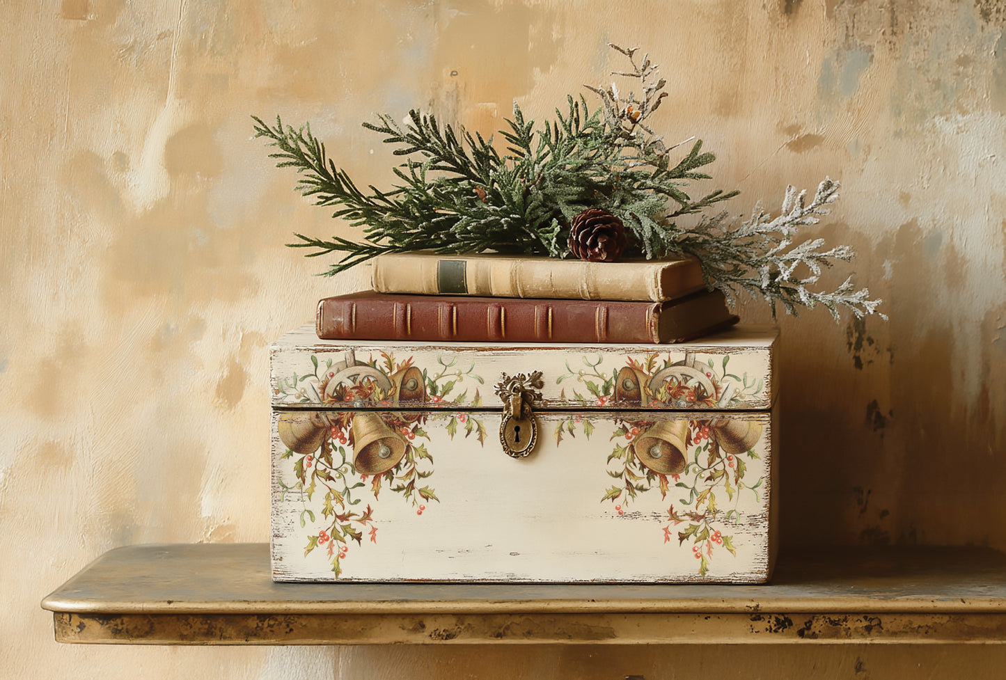 Iron Orchid Designs - Santas Hollow Decor Transfer Pad