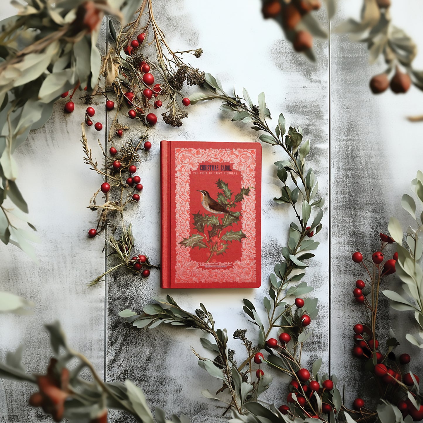 Iron Orchid Designs - Winter Botanist Decor Transfer Pad