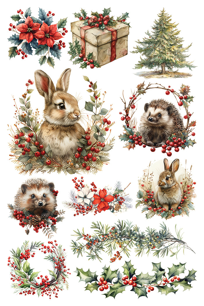 Iron Orchid Designs - Yuletide Decor Transfer Pad