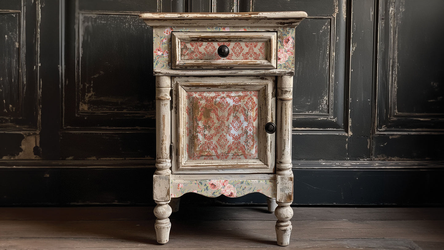 Iron Orchid Designs - Lattice Rose Paint Inlay