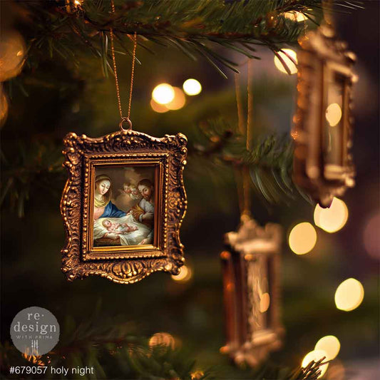 Redesign Decor Transfer - A4 - Holy Night