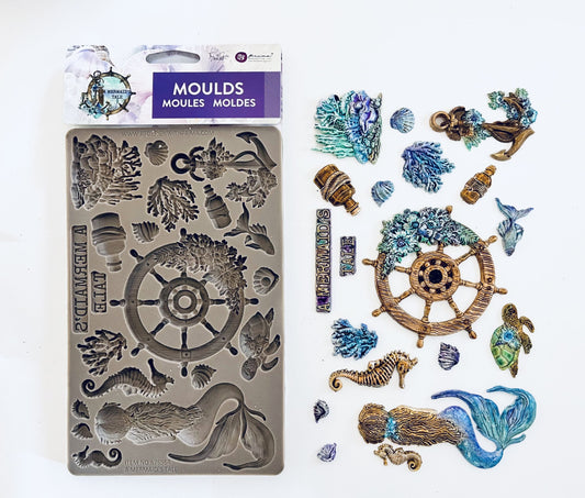 Redesign with Prima - Decor Mould - A Mermaid's Tale