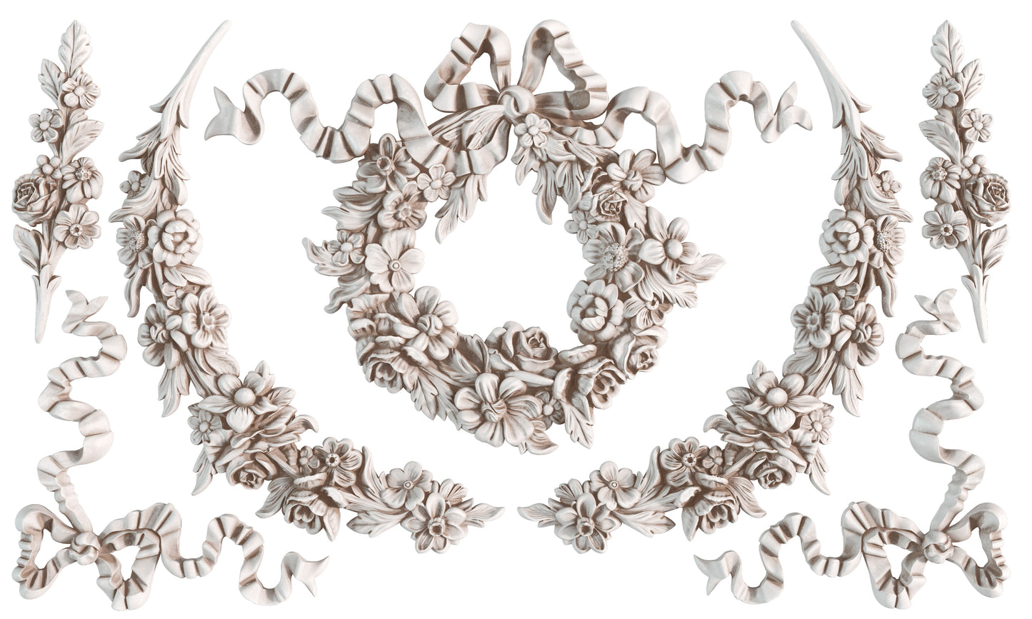 Iron Orchid Designs - Wreath & Swags Decor Mould