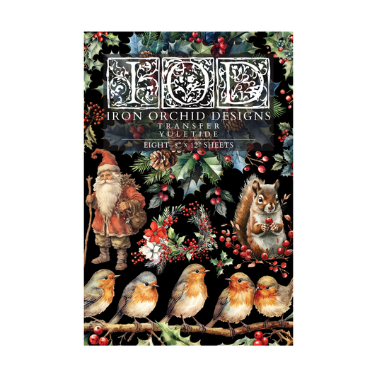 Iron Orchid Designs - Yuletide Decor Transfer Pad