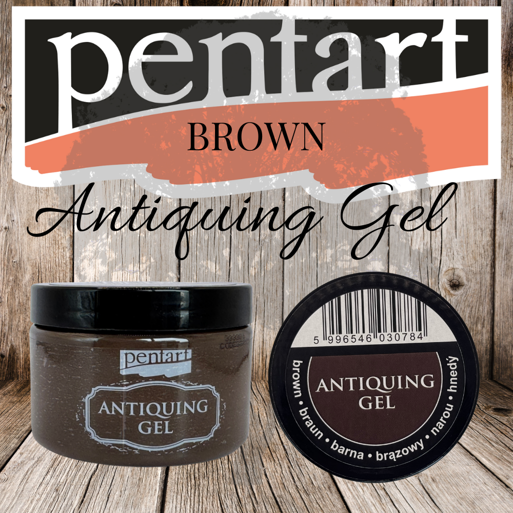 Pentart - Antiquing Gel - Brown