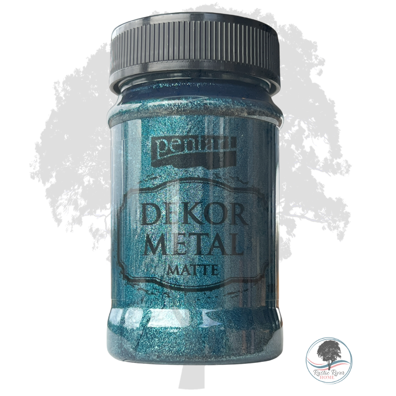 Pentart Dekor Metallic Matte - 100ml - Oxford Blue