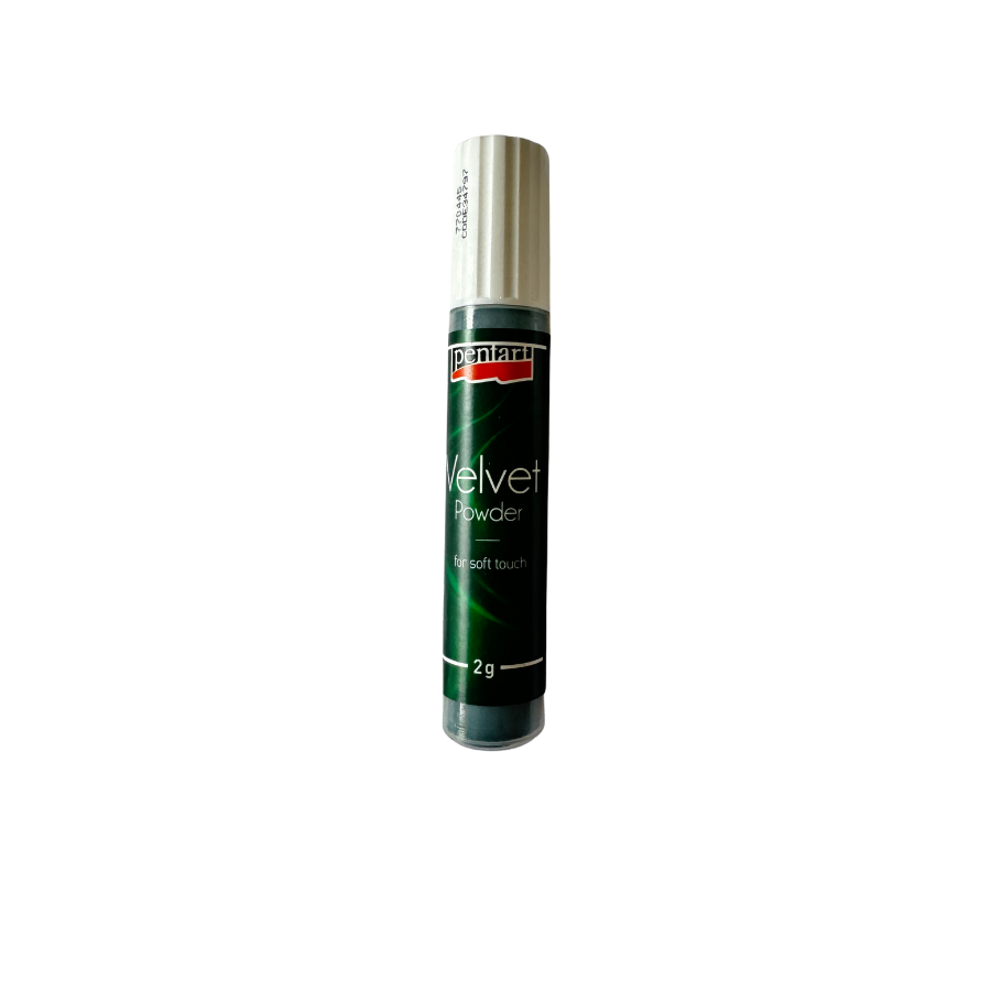 Pentart Velvet Powder - Dark Green