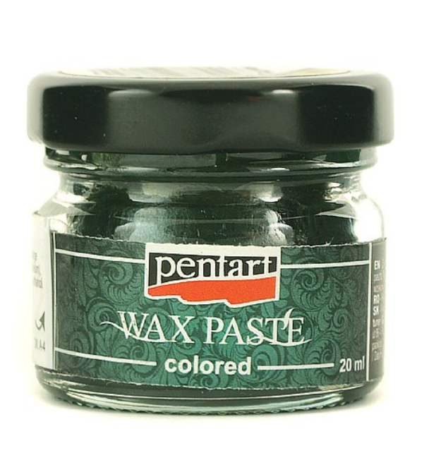 Pentart Wax Paste - Colored - 20ml - Olive