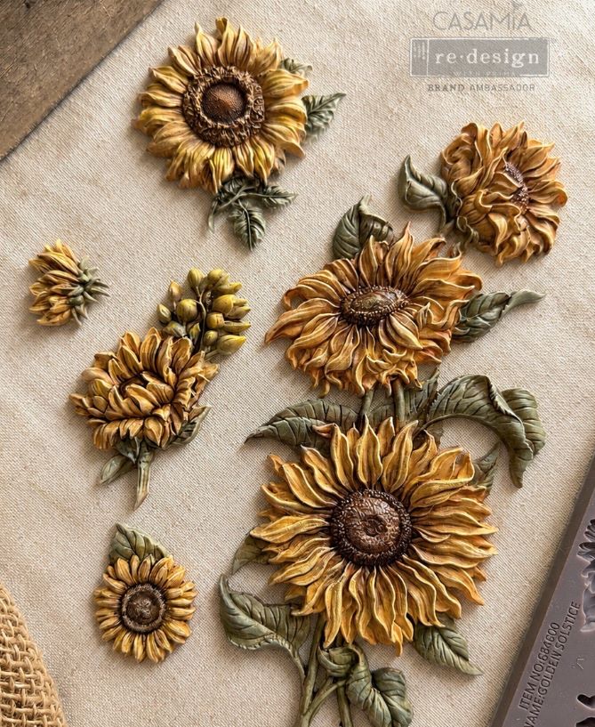 Redesign with Prima - Decor Mould - Golden Solstice