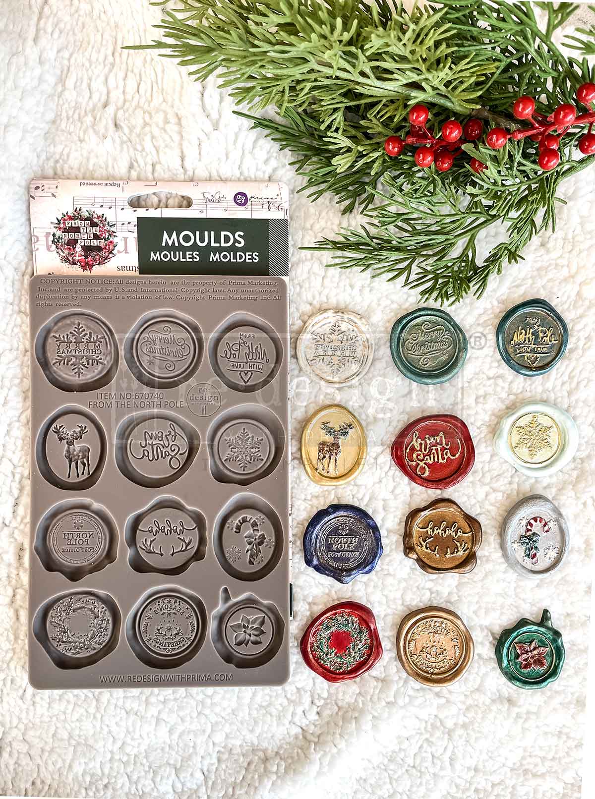Redesign with Prima - Decor Mould - From the North Pole Collection