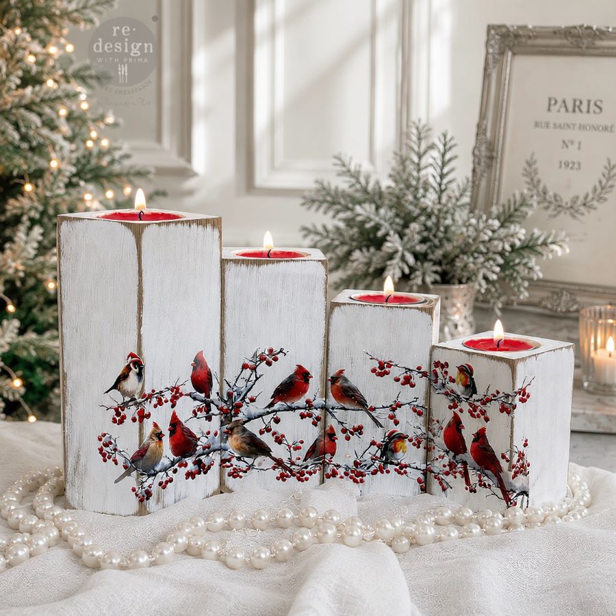 Redesign Decor Transfer - Luxe - Hollywing Cardinal