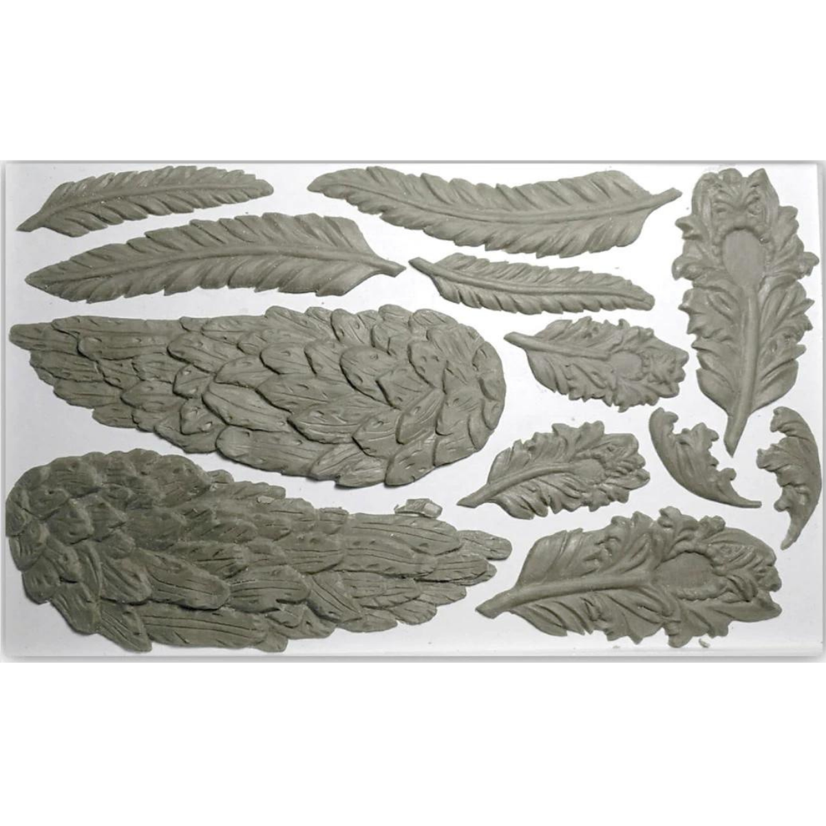 Iron Orchid Designs - Wings and Feathers Decor Mould - Rustic River Home