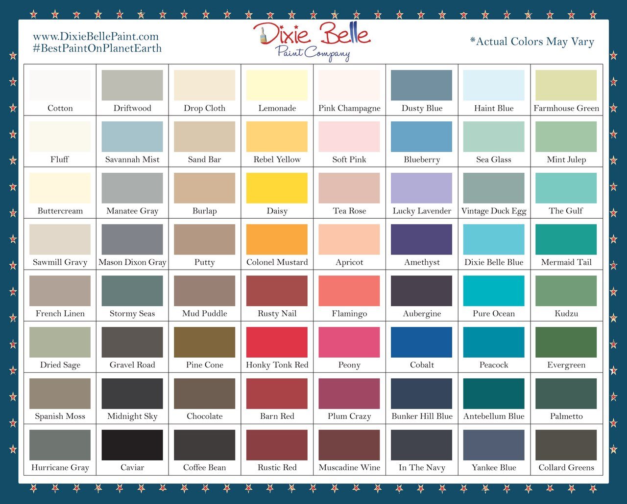 Dixie Belle Chalk Mineral Paint - Dusty Blue - Rustic River Home