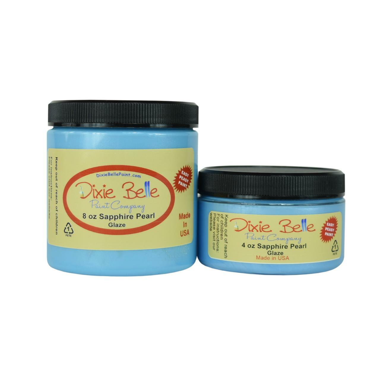 Dixie Belle Glaze - Sapphire Pearl - 118ml (4oz) - Rustic River Home
