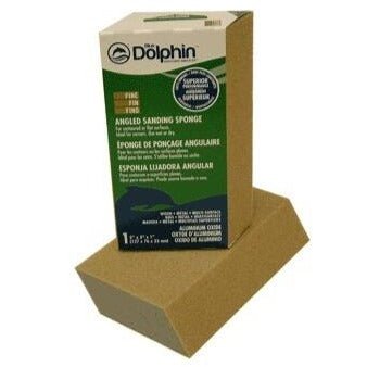 Fine Angled Sanding Sponge - Blue Dolphin - FA-10 - Rustic River Home