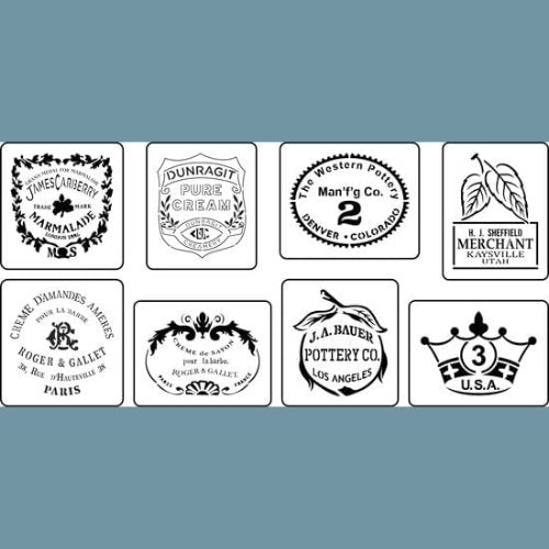 JRV Stencil - Crock Minis - Rustic River Home